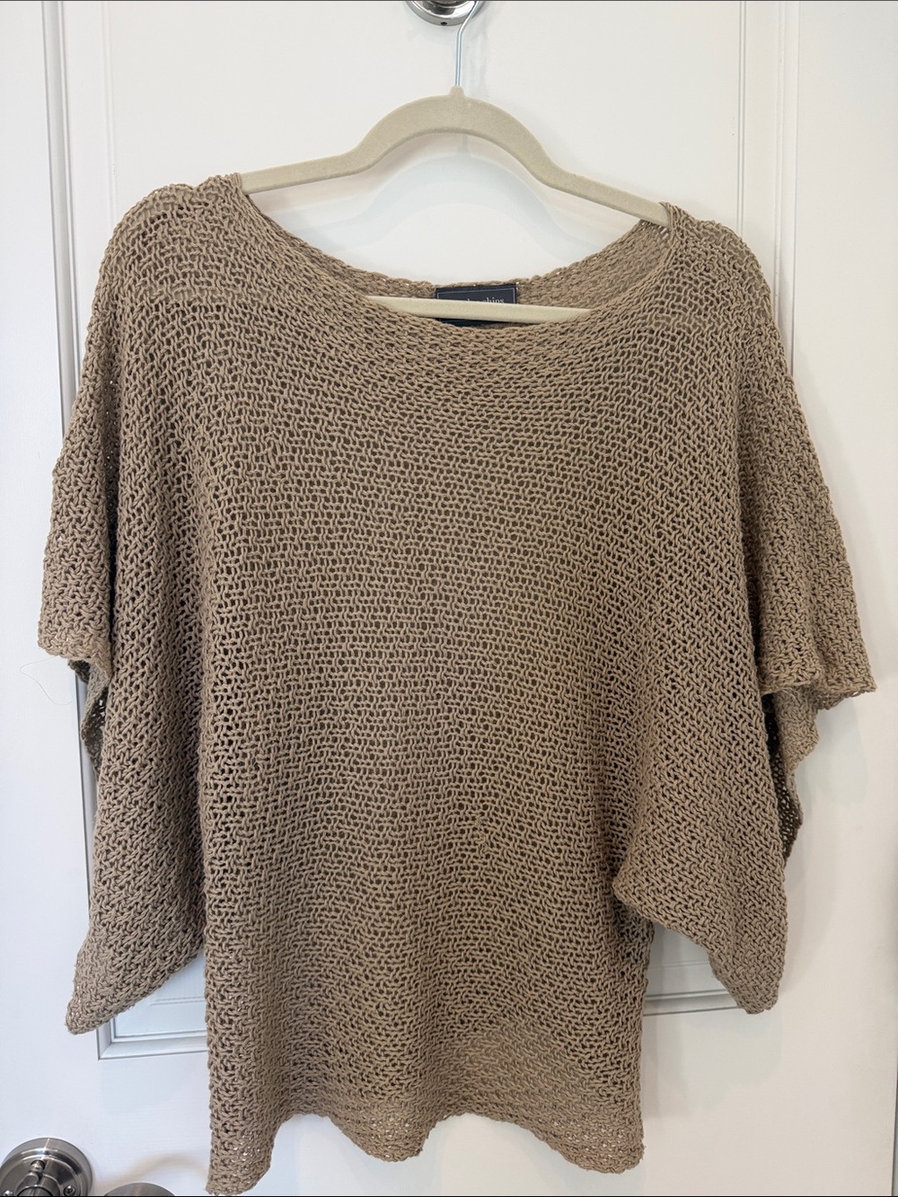 Wooden Ships Hand Knit Light Sweater